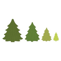 Kirtimo formelė Framelits Die Set - Trees, Christmas