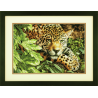 70-35300 Rinkinys siuvinėjimui "Leopard in Repose"